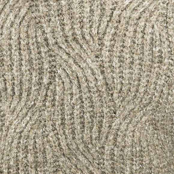 NWT Lili Sidonio Molly Bracken Brown Cable Knit Sweater Peter Pan Collar Sz. S - Picture 6 of 7